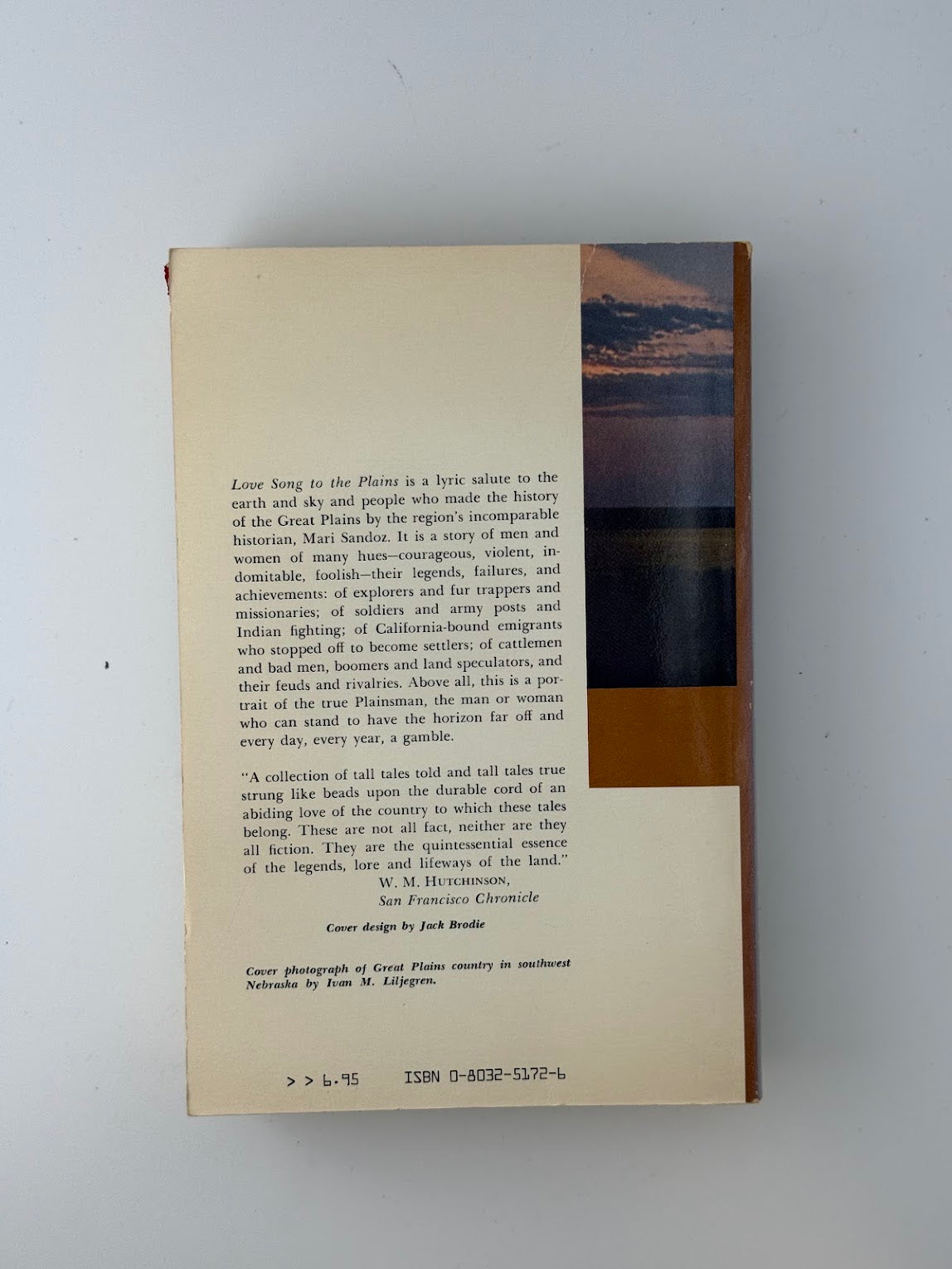 Love Songs to the Plains by Mari Sandoz