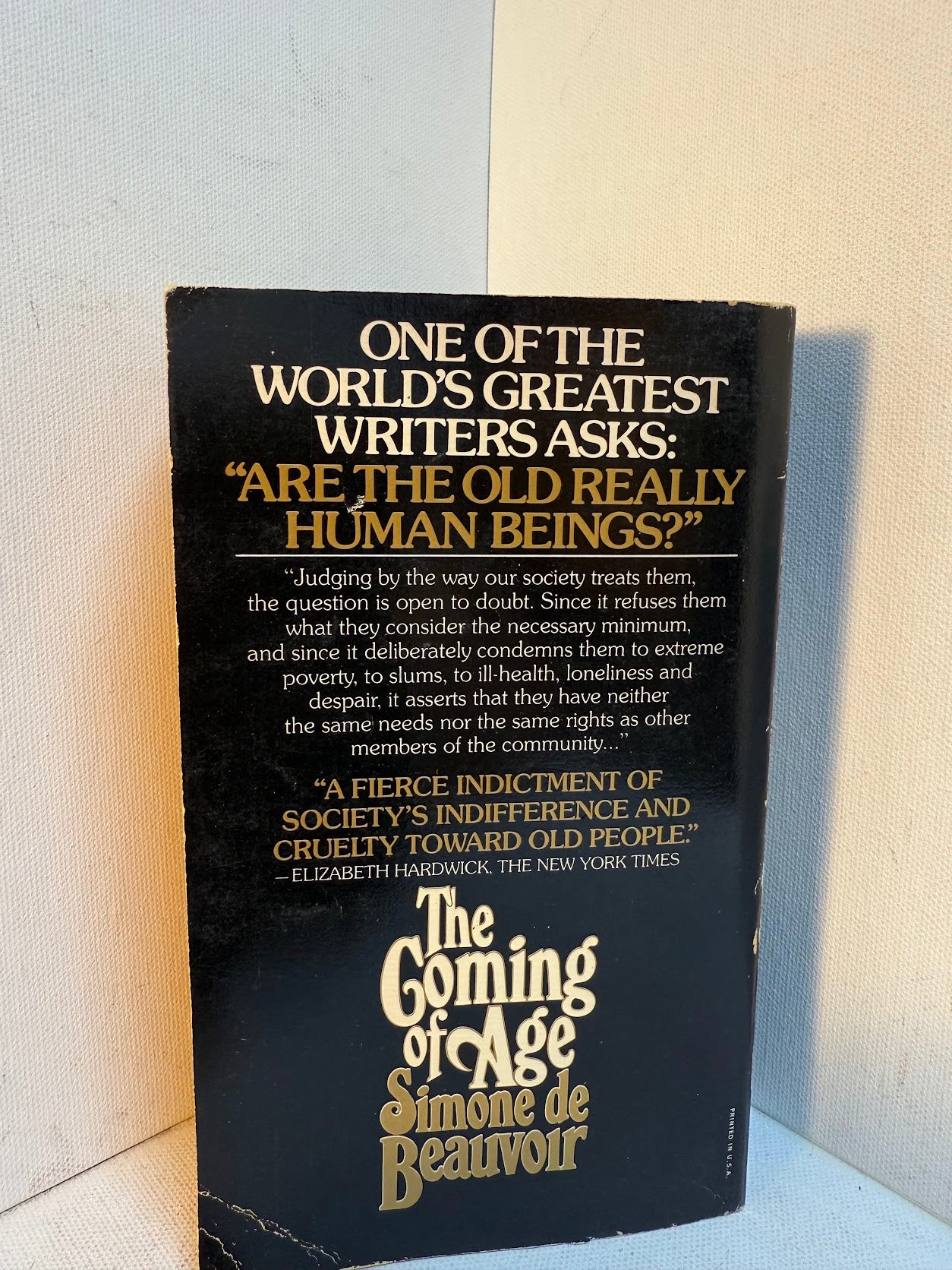 The Coming of Age by Simone de Beauvoir