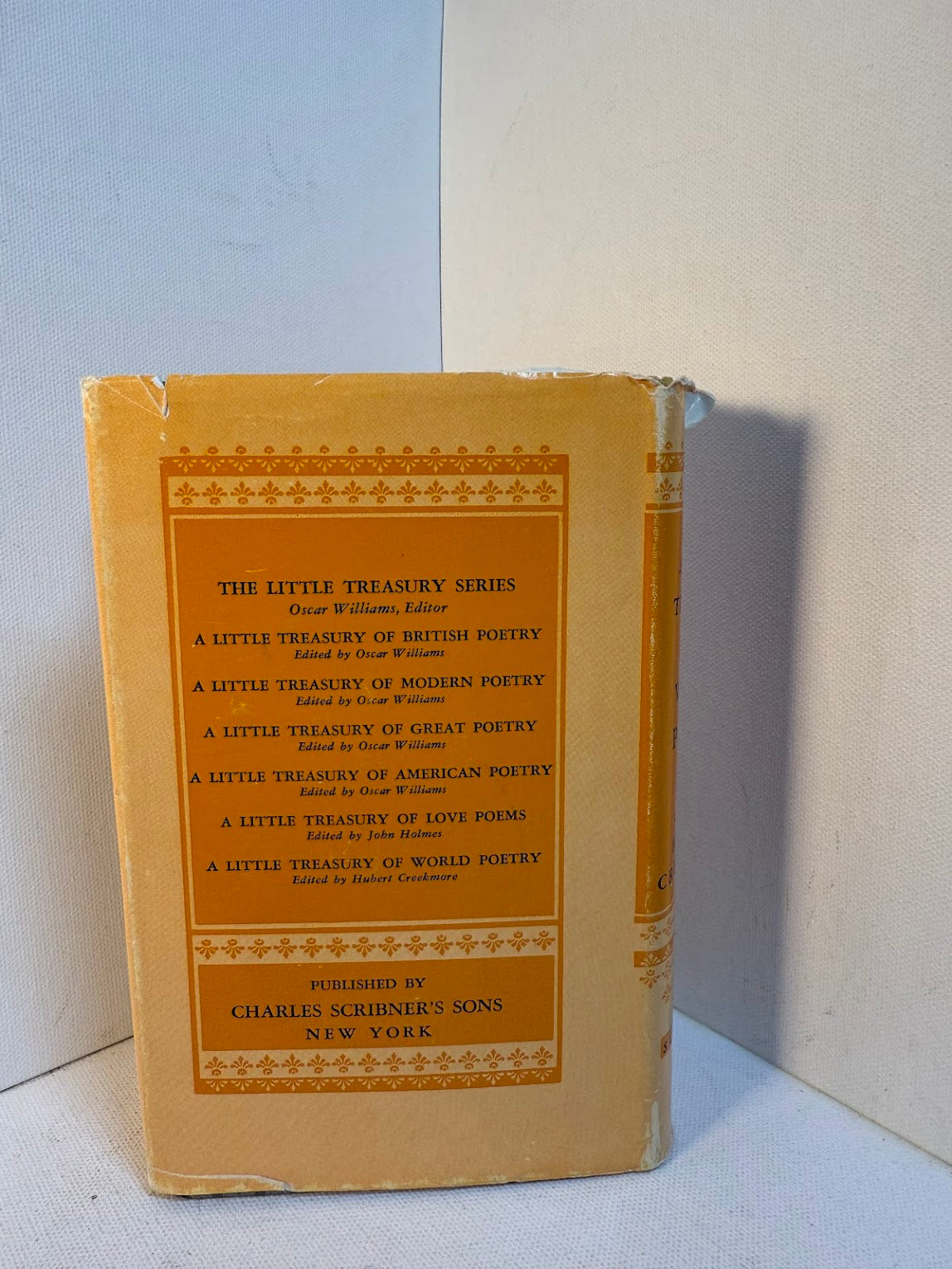 A Little Treasury of World Poetry edited by Hubert Creekmore