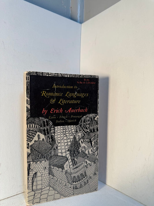 Introduction to Romance languages & Literature by Erich Auerbach
