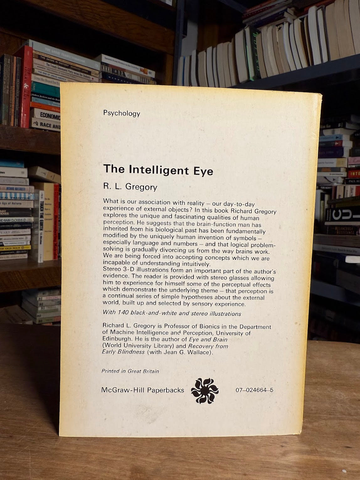 The Intelligent Eye by R.L. Gregory