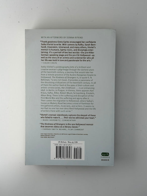 The Kindness of Strangers by Salka Viertel