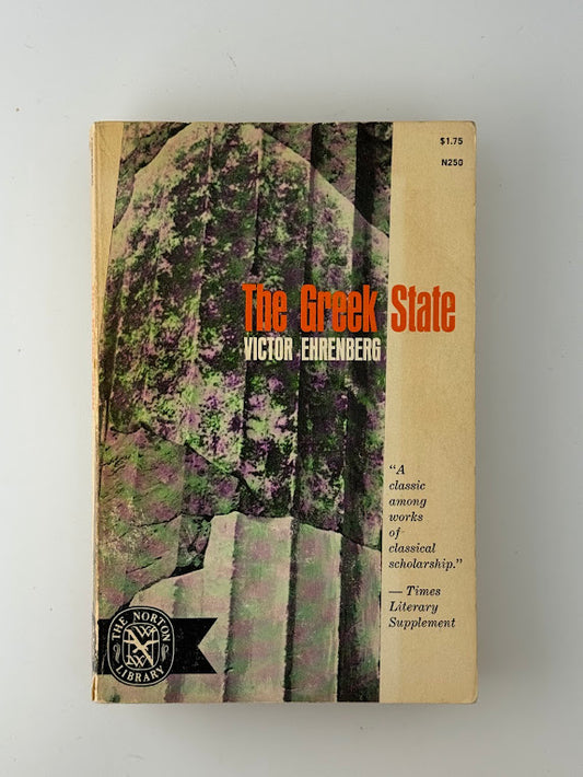 The Greek State by Victor Ehrenberg