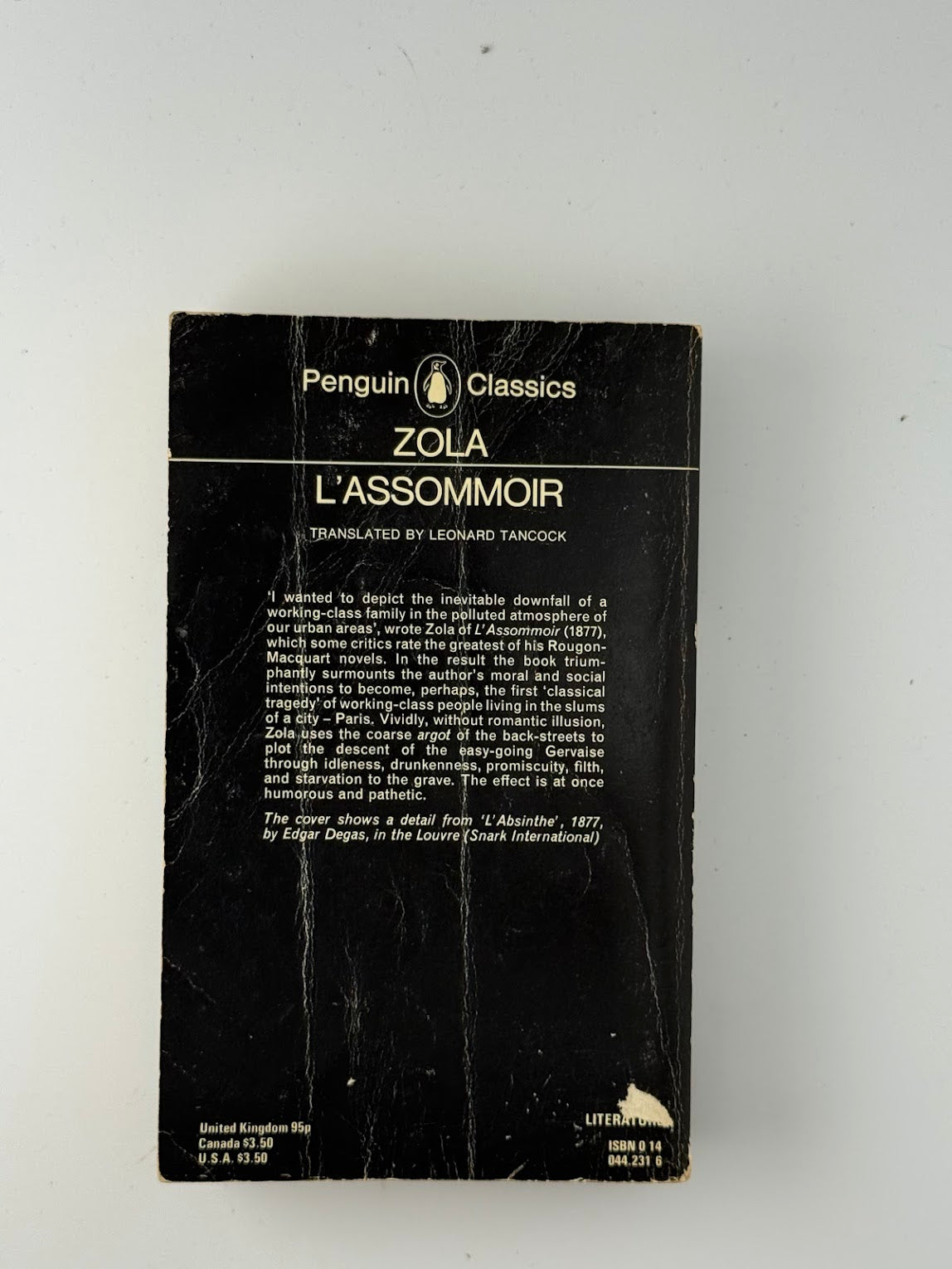 L'Assommoir by Emile Zola