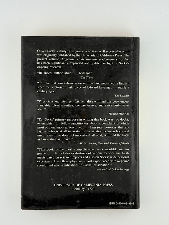Migraine by Oliver Sacks
