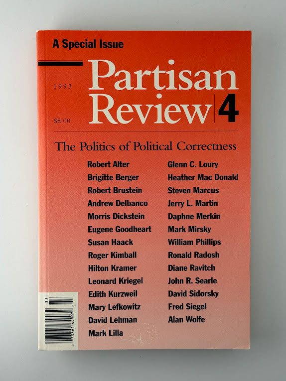 Partisan Review The Politics of Political Correctness
