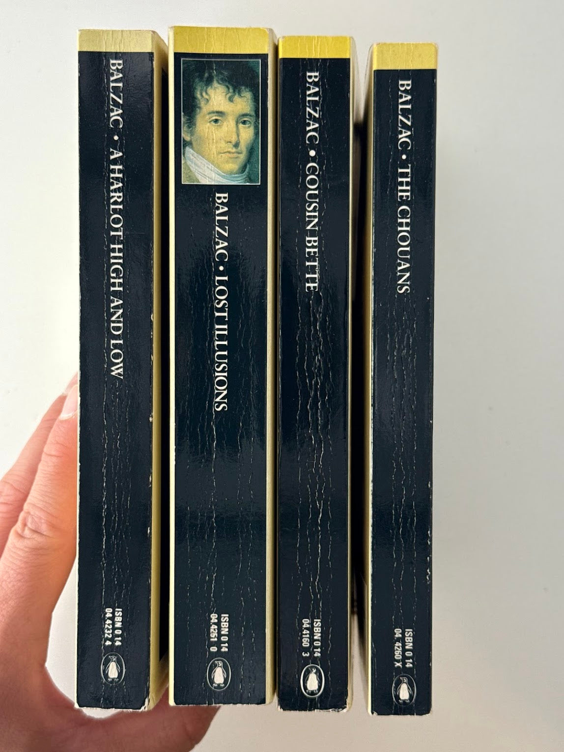 Lot of 4 Penguin Balzacs