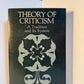 Theory of Criticism - A Tradition and Its System by Murray Krieger