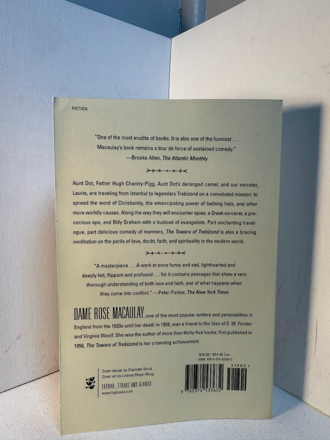 The Towers of Trebizond by Rose Macaulay