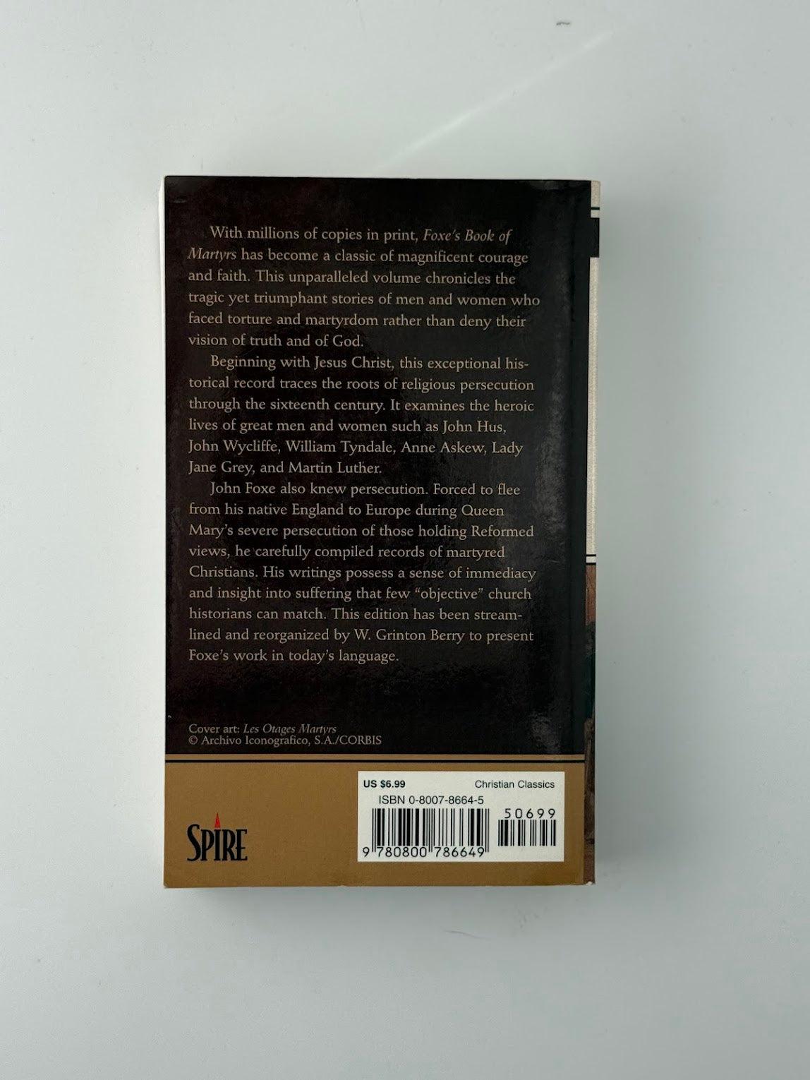 Foxe's Book of Martyrs