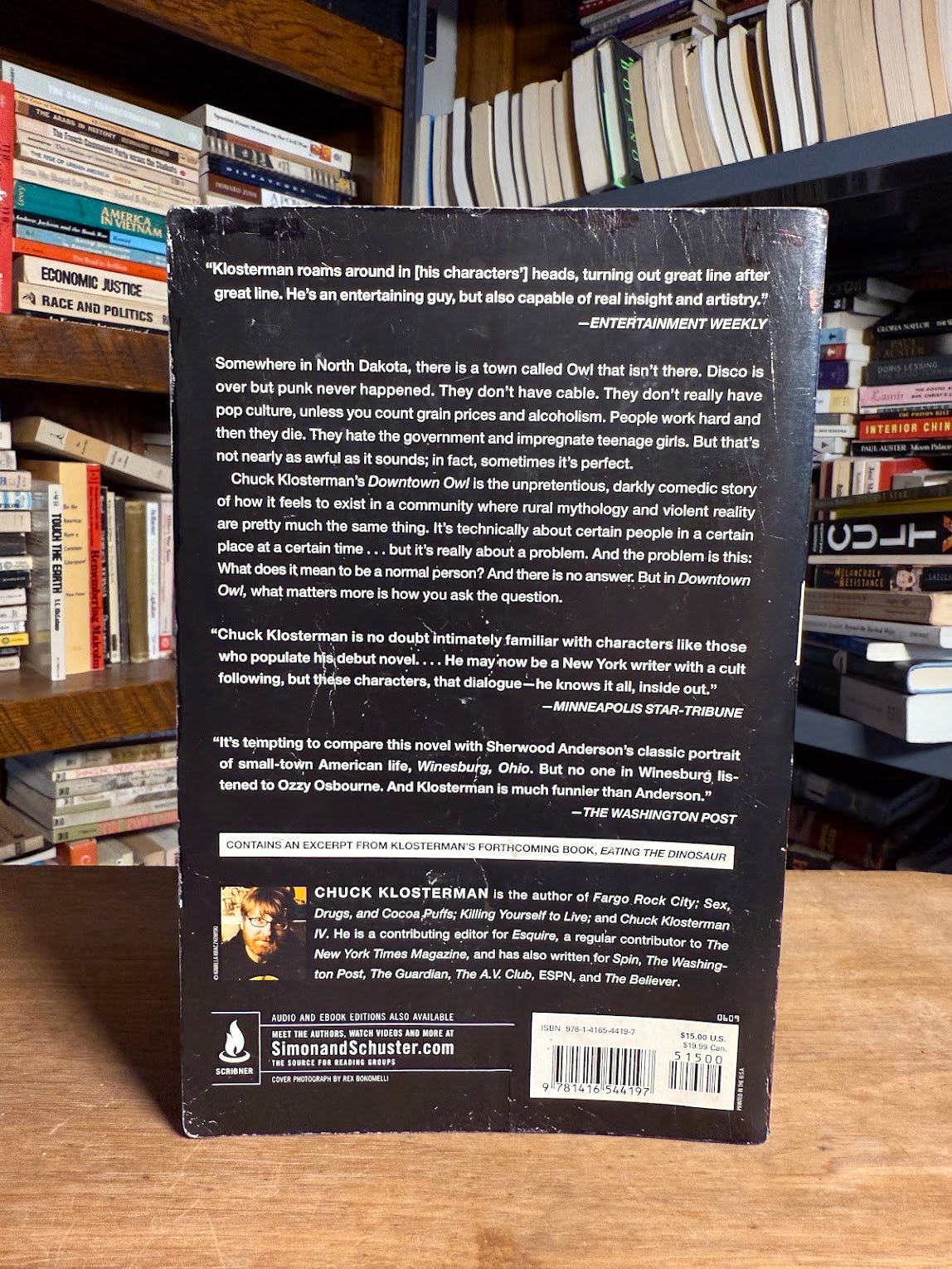 Downtown Owl by Chuck Klosterman