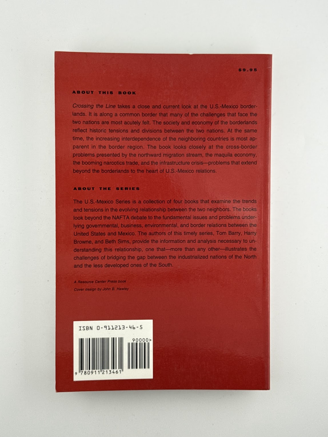 Crossing the Line by Tom Barry