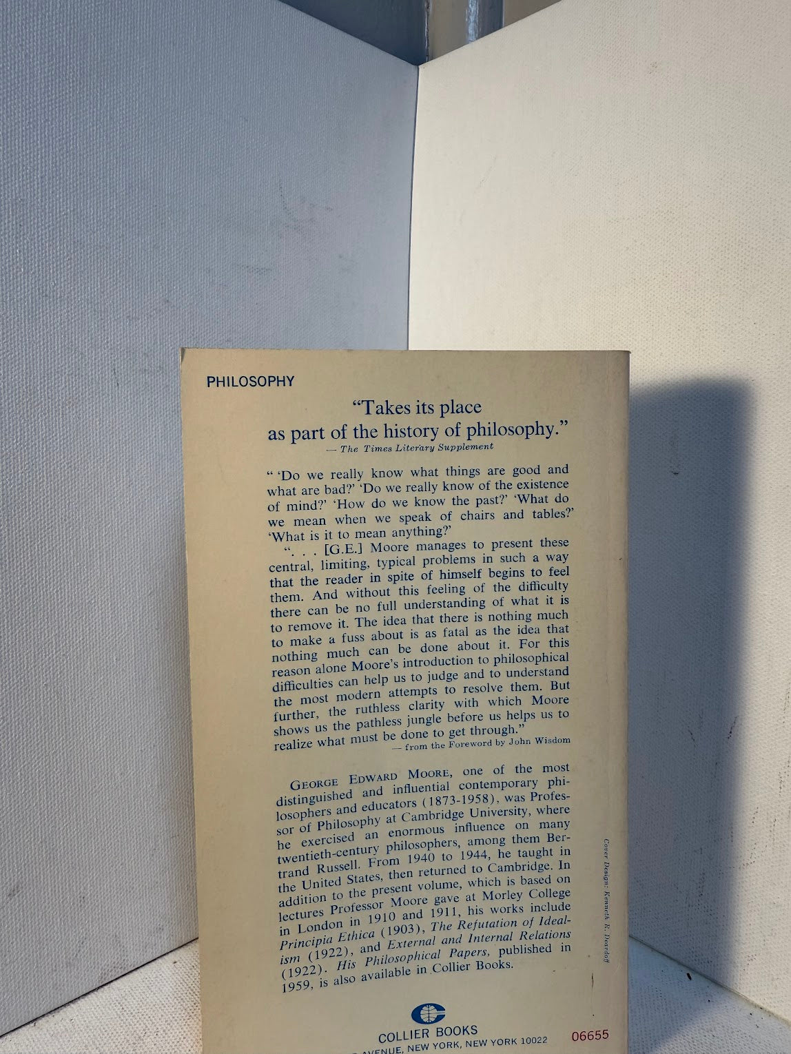 Some Main Problems of Philosophy by G.E. Moore