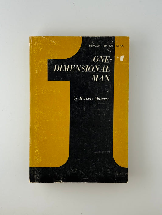 One Dimensional Man by Herbert Marcuse