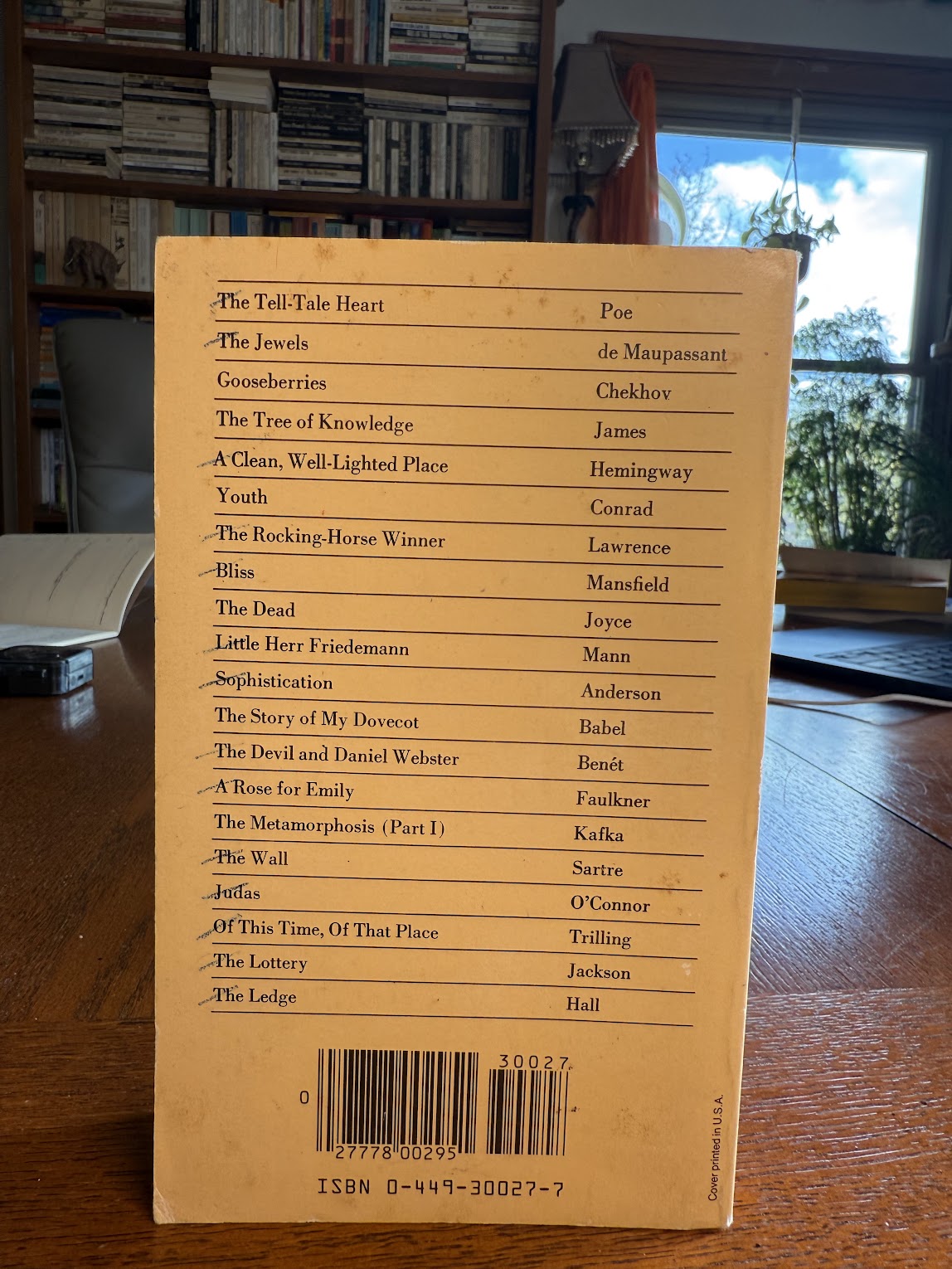 The Best Short Stories of the Modern Age selected by Douglas Angus