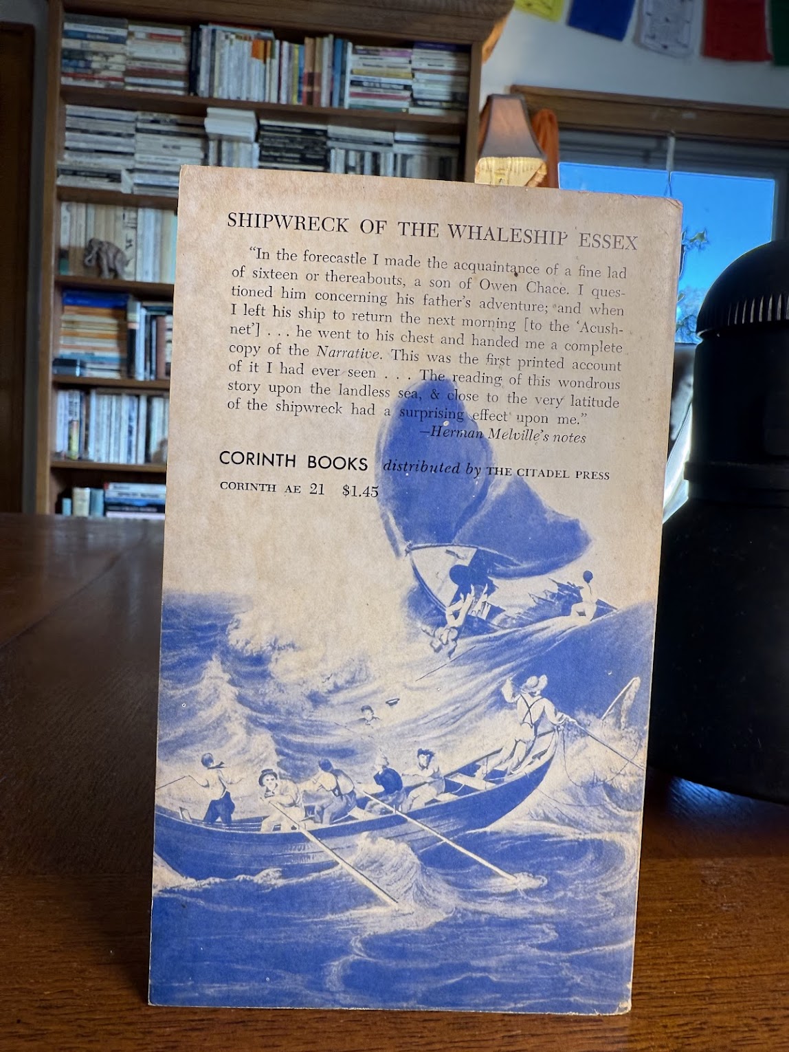 Shipwreck of the Whaleship Essex by Owen Chase