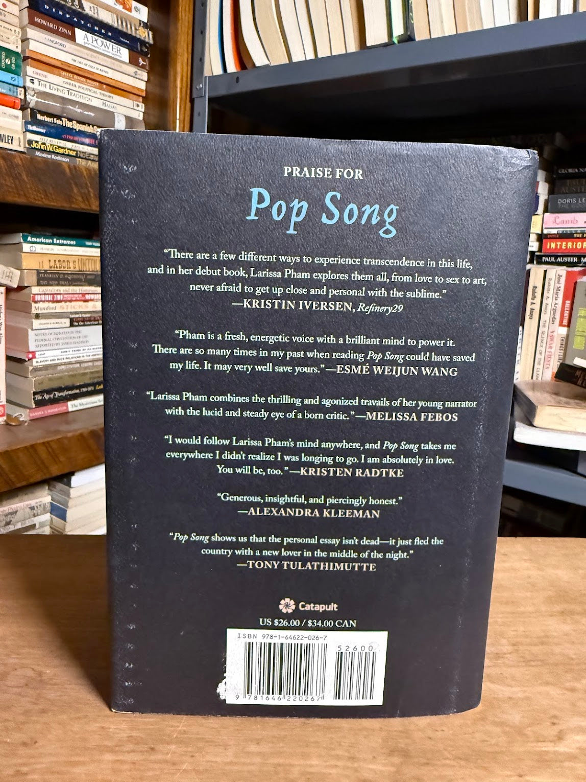 Pop Song - Adventures in Art and Intimacy by Larissa Pham