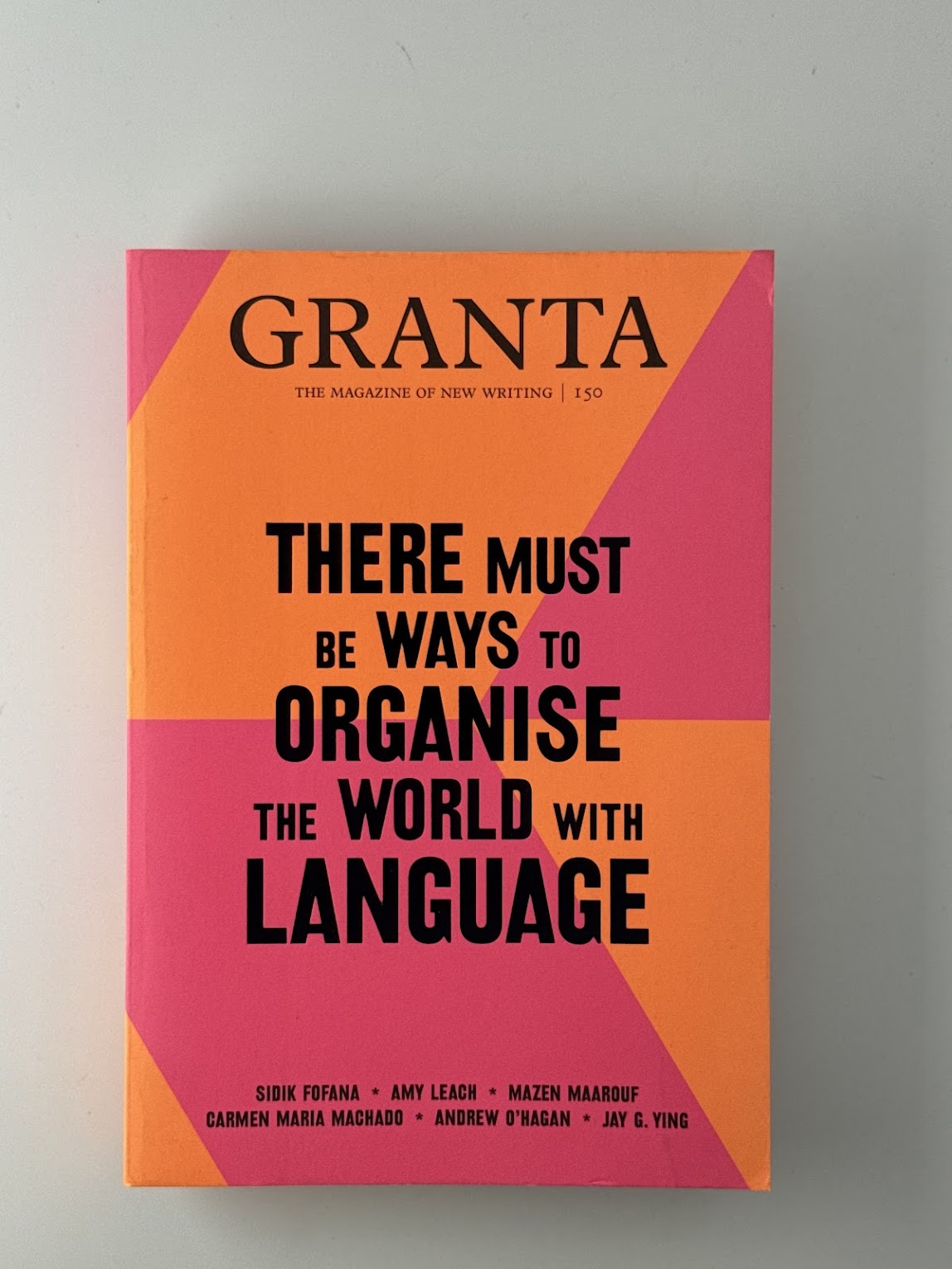 There Must Be Ways to Organize the World with Language