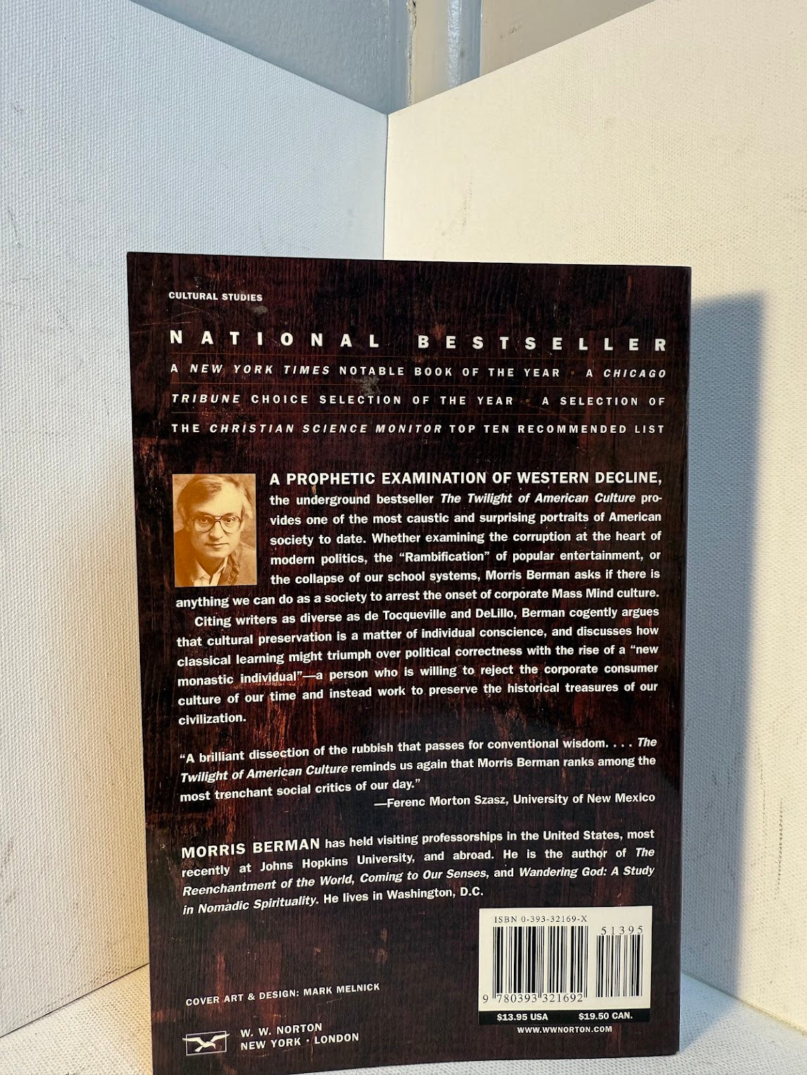 The Twilight of American Culture by Morris Berman