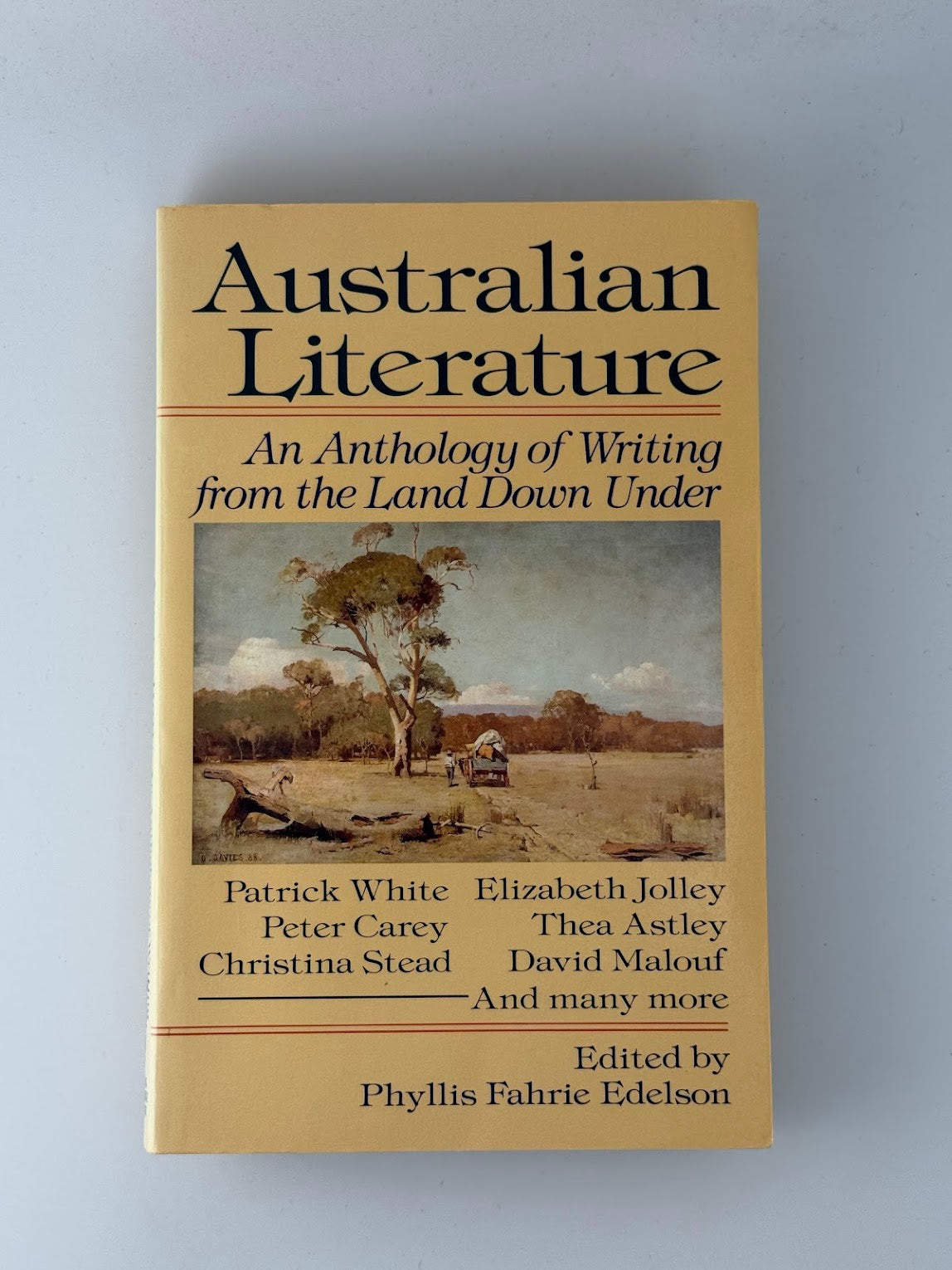 Australian Literature edited by Phyllis Fahrie Edelson