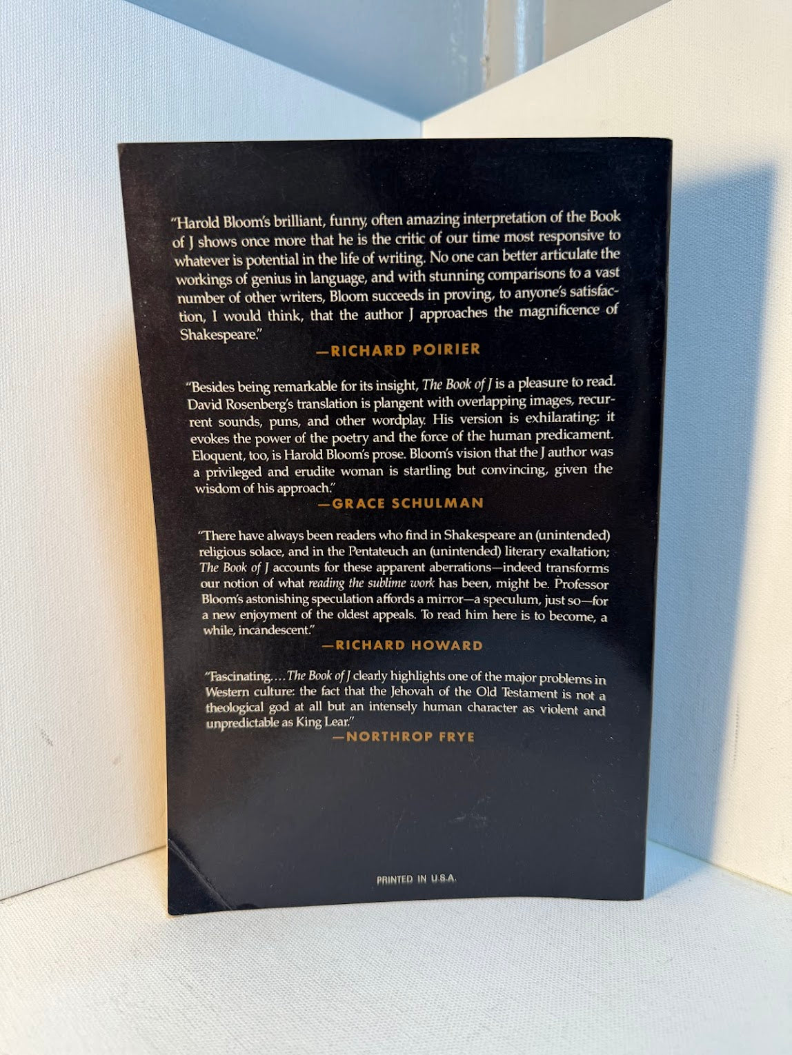 Book of J by Harold Bloom & David Rosenberg