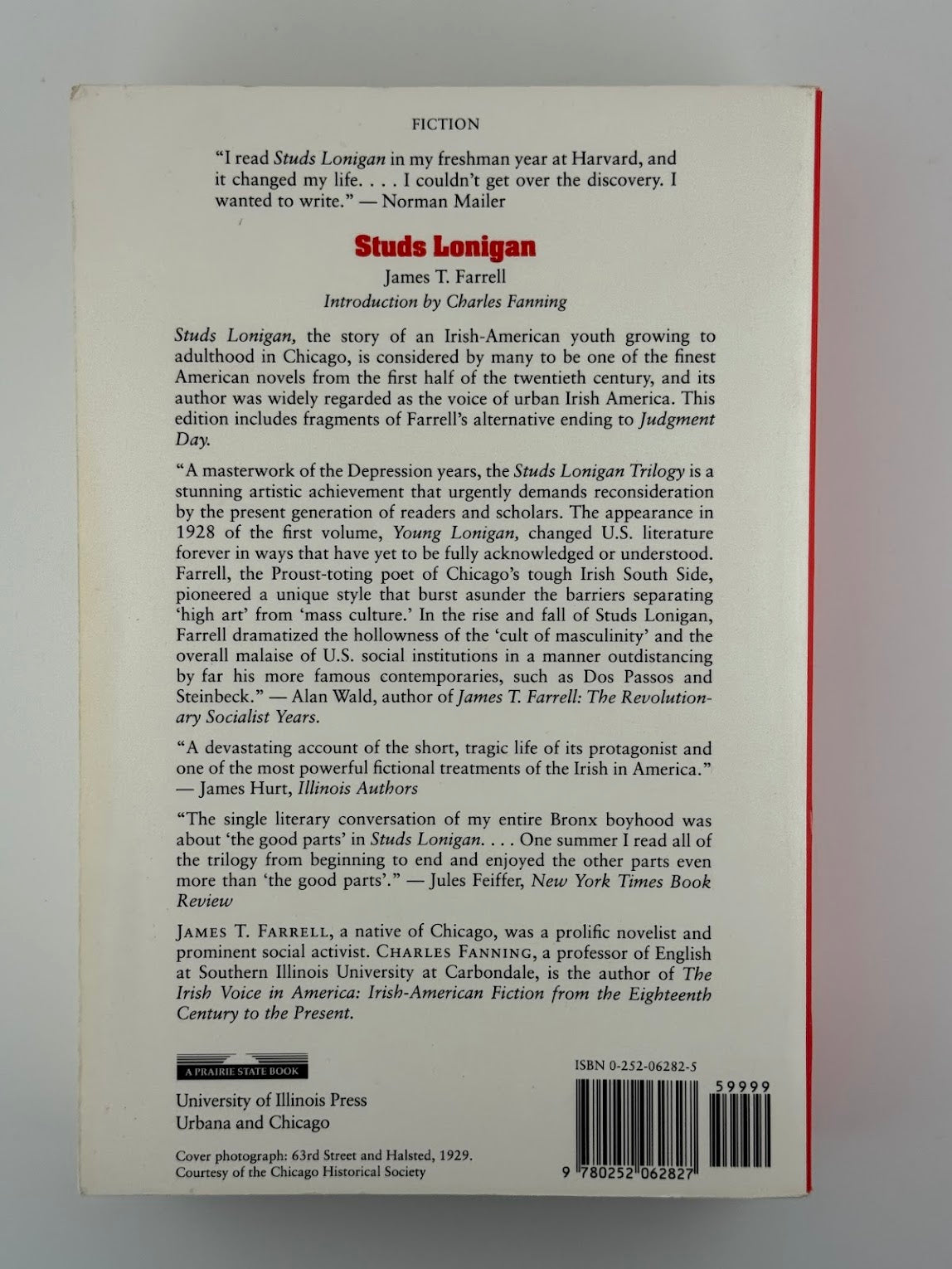 Studs Lonigan by James T. Farrell