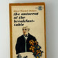 The Autocrat of the Breakfast Table by Oliver Wendell Holmes