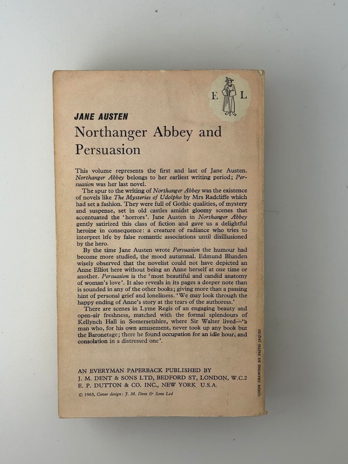 Northanger Abbey and Persuasion by Jane Austen