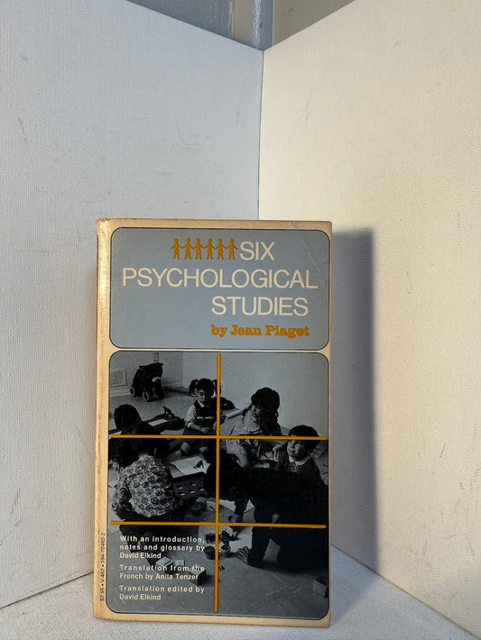 Six Psychological Studies by Jean Piaget
