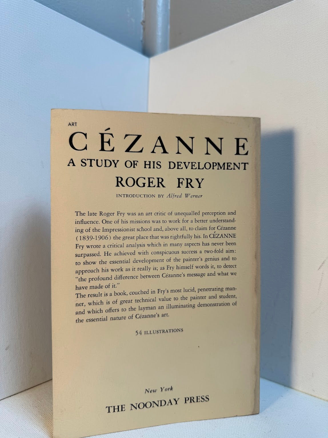 Cezanne - A Study of His Development by Roger Fry
