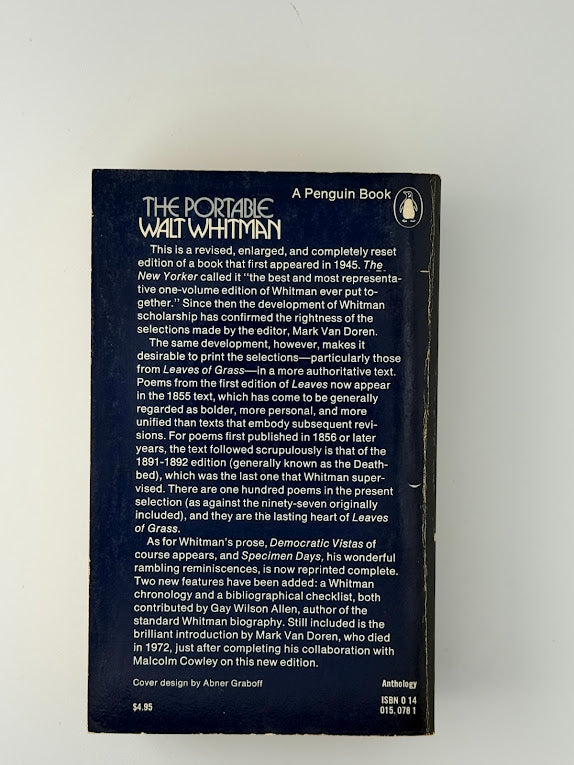 The Portable Walt Whitman