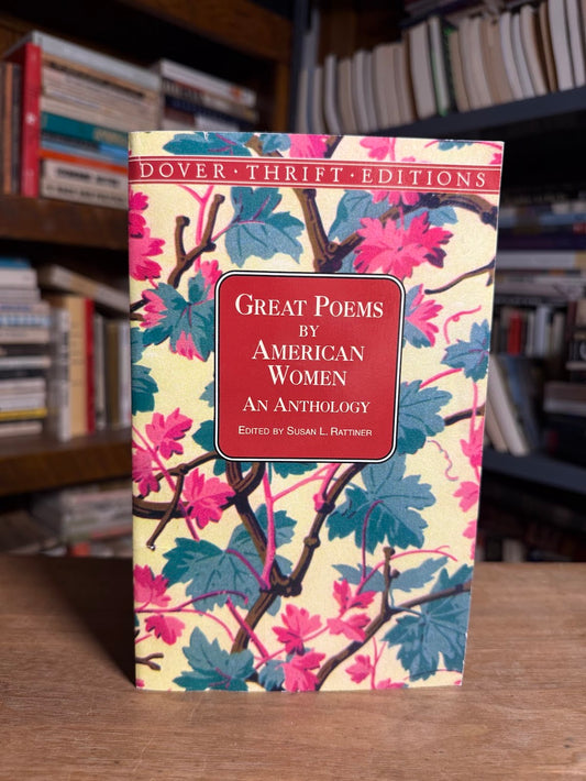 Great Poems by American Women edited by Susan L. Rattiner