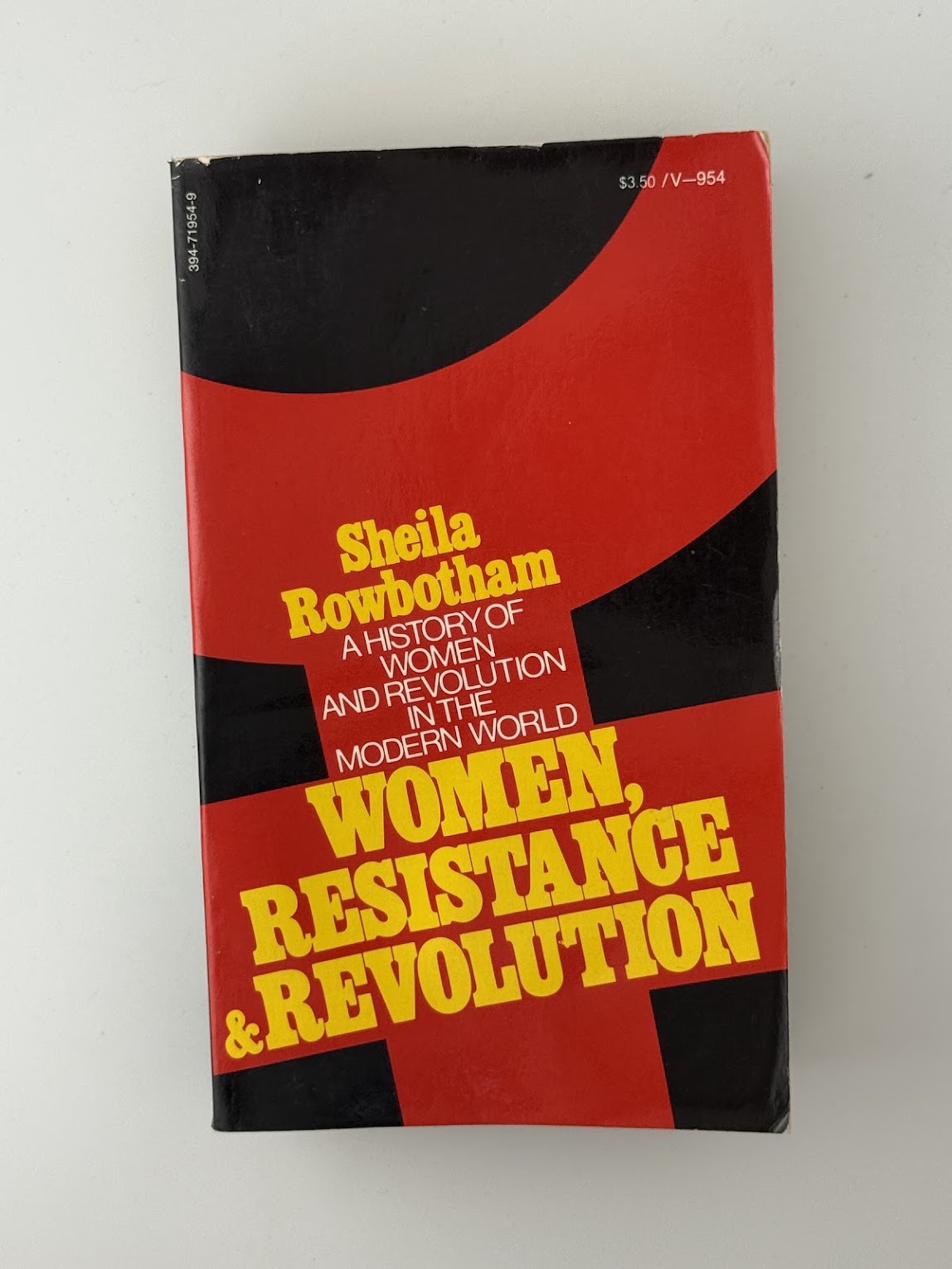 Women, Resistance & Revolution by Sheila Rowbotham