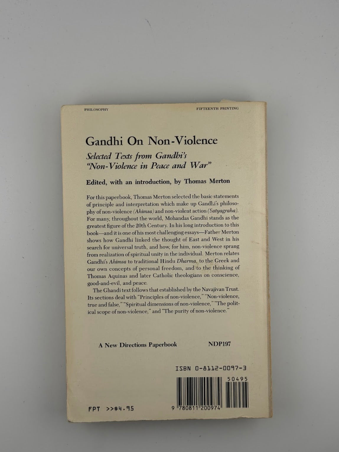 Gandhi on Non Violence