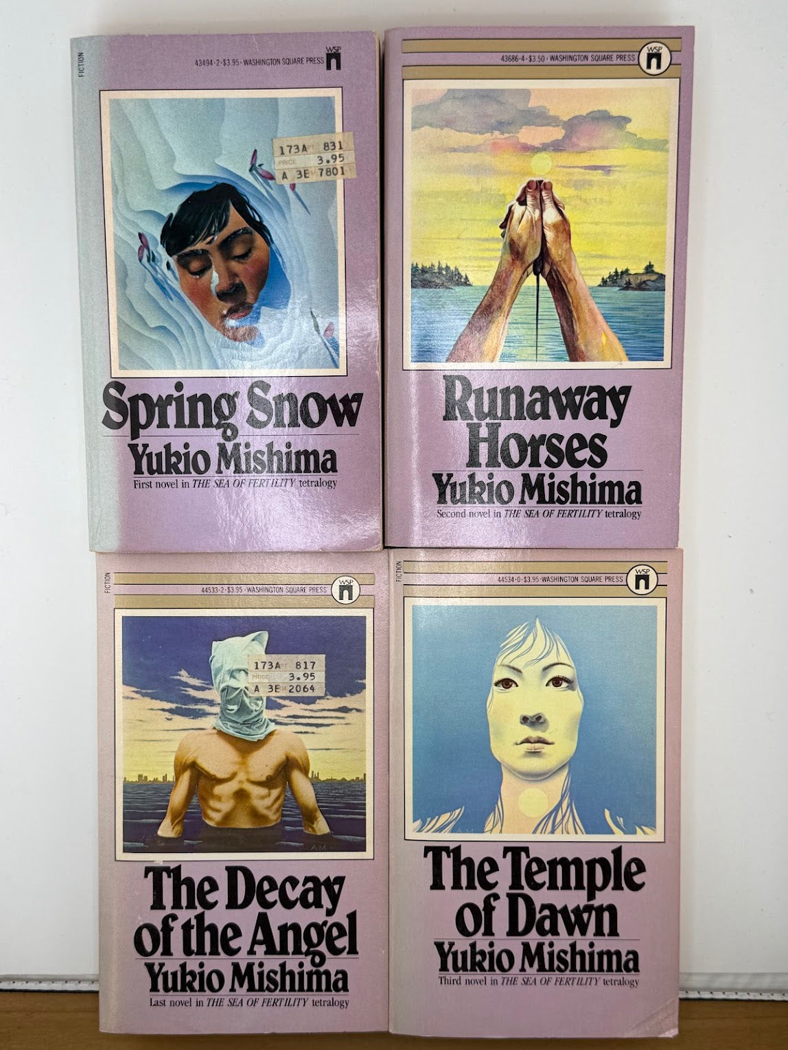 Yukio Mishima Sea of Fertility complete paperback set