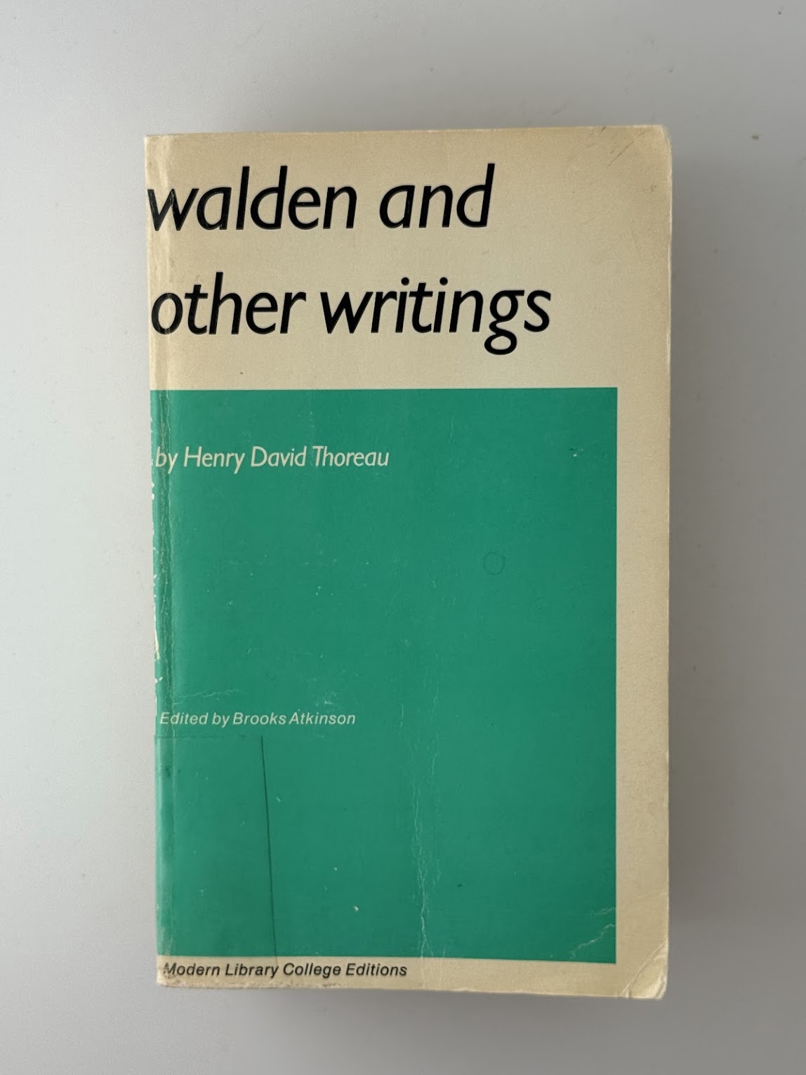 Walden and Other Writings by Henry David Thoreau