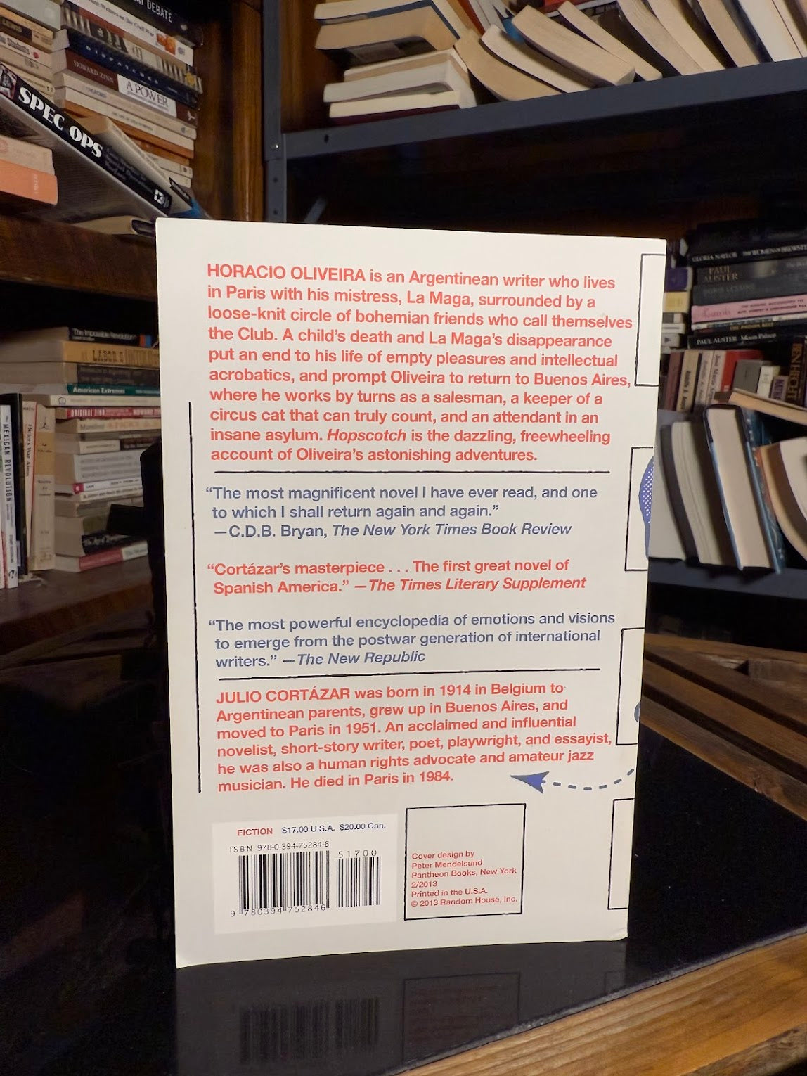 Hopscotch by Julio Cortazar