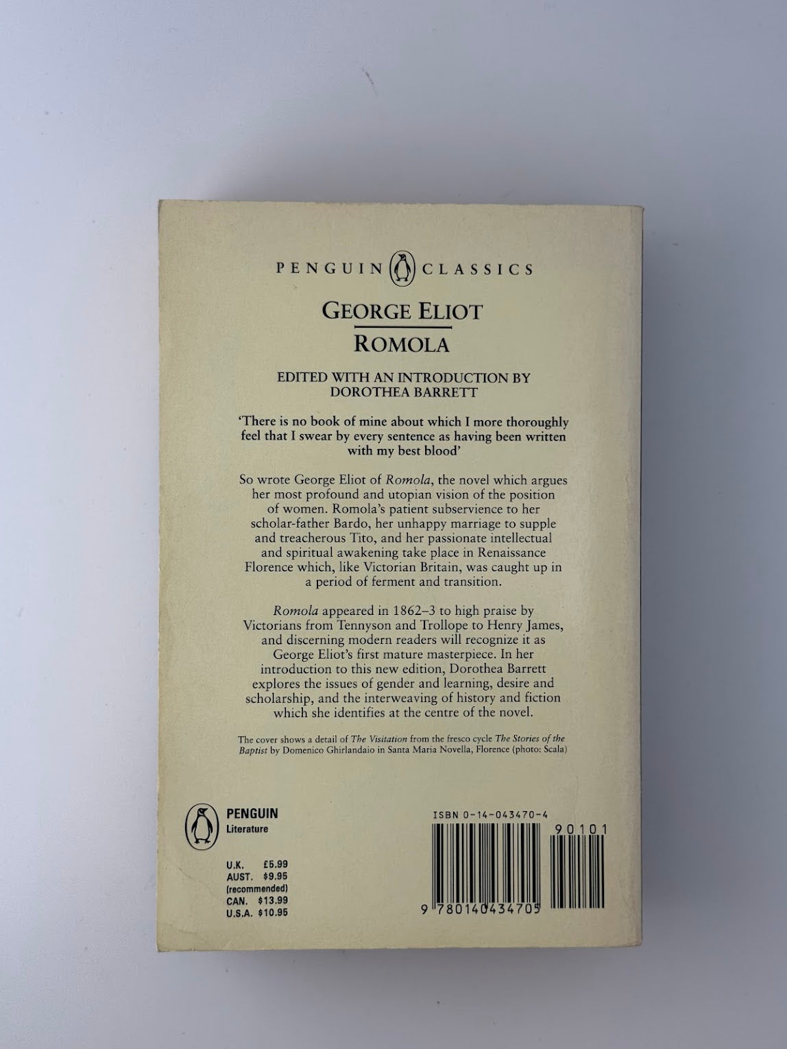 Romola by George Eliot