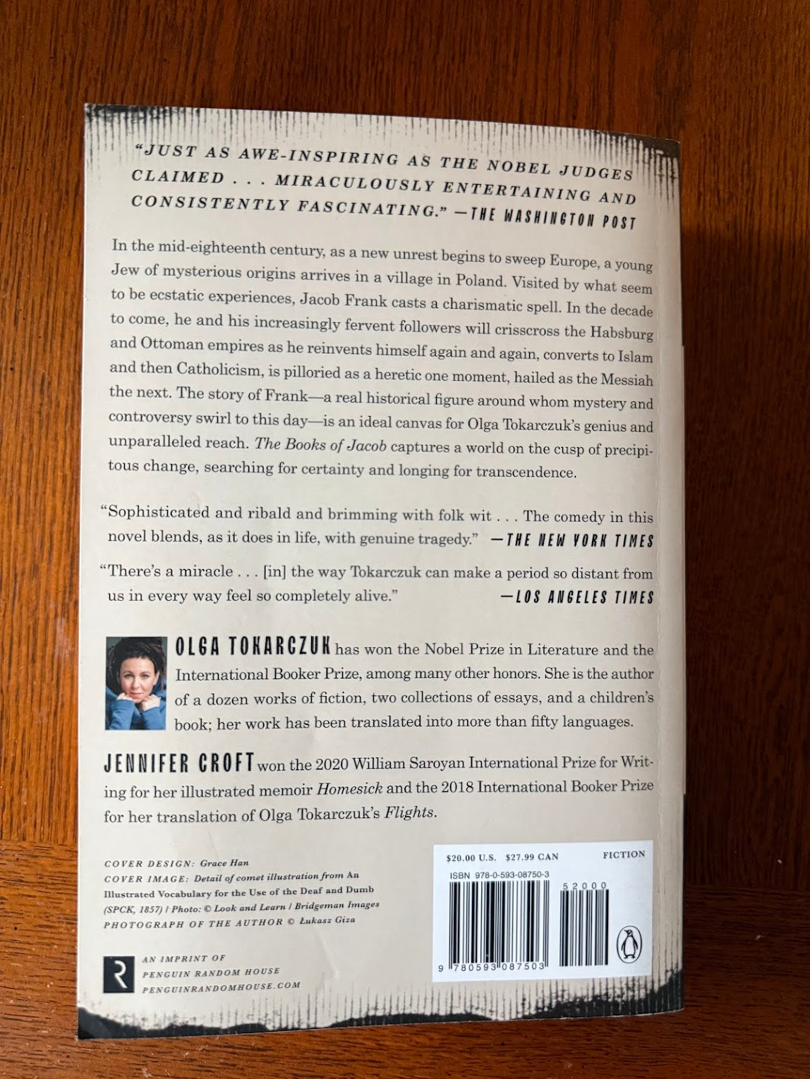 The Books of Jacob by Olga Tokarczuk