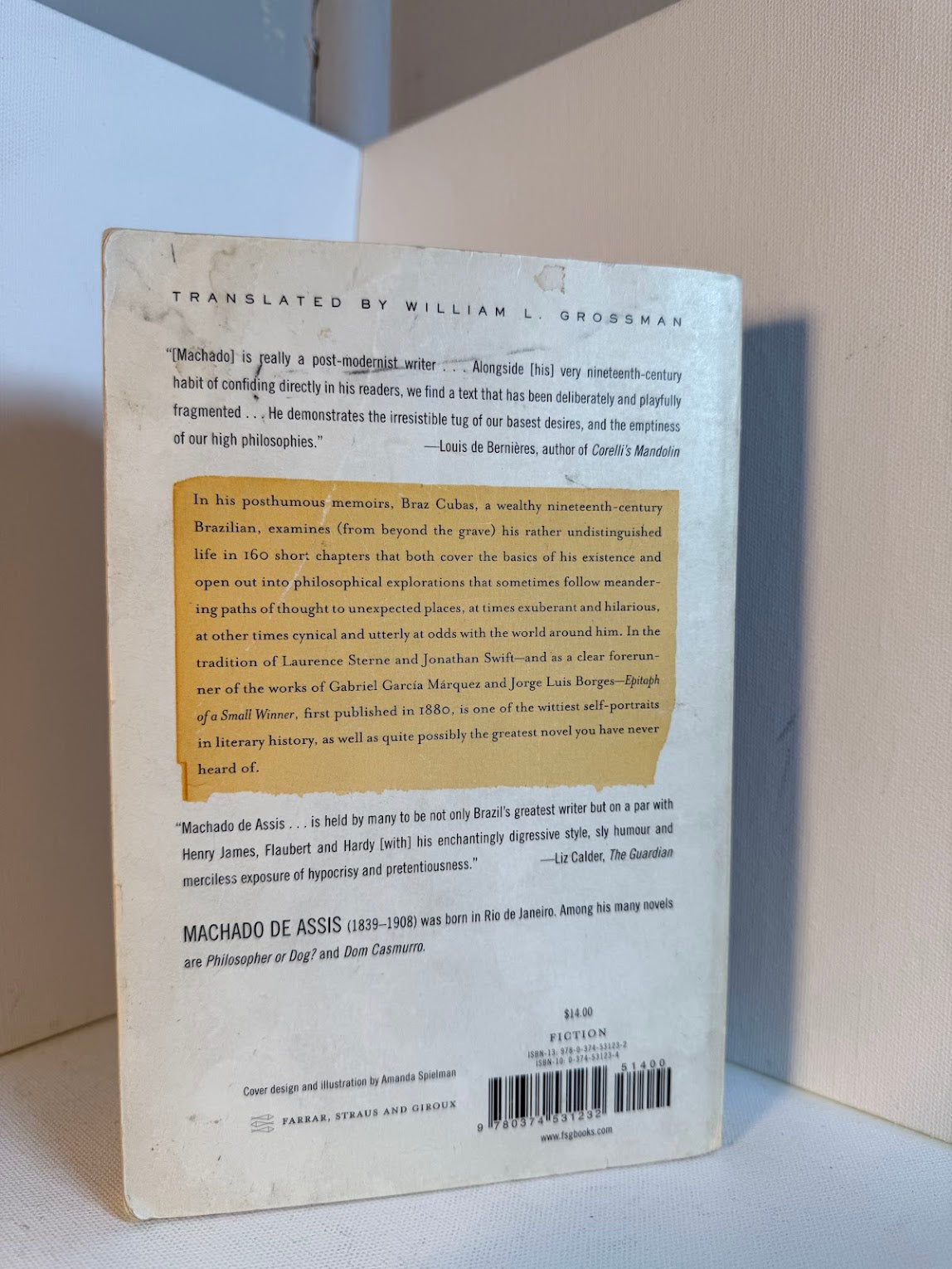 Epitaph of a Small Winner by Machado de Assis