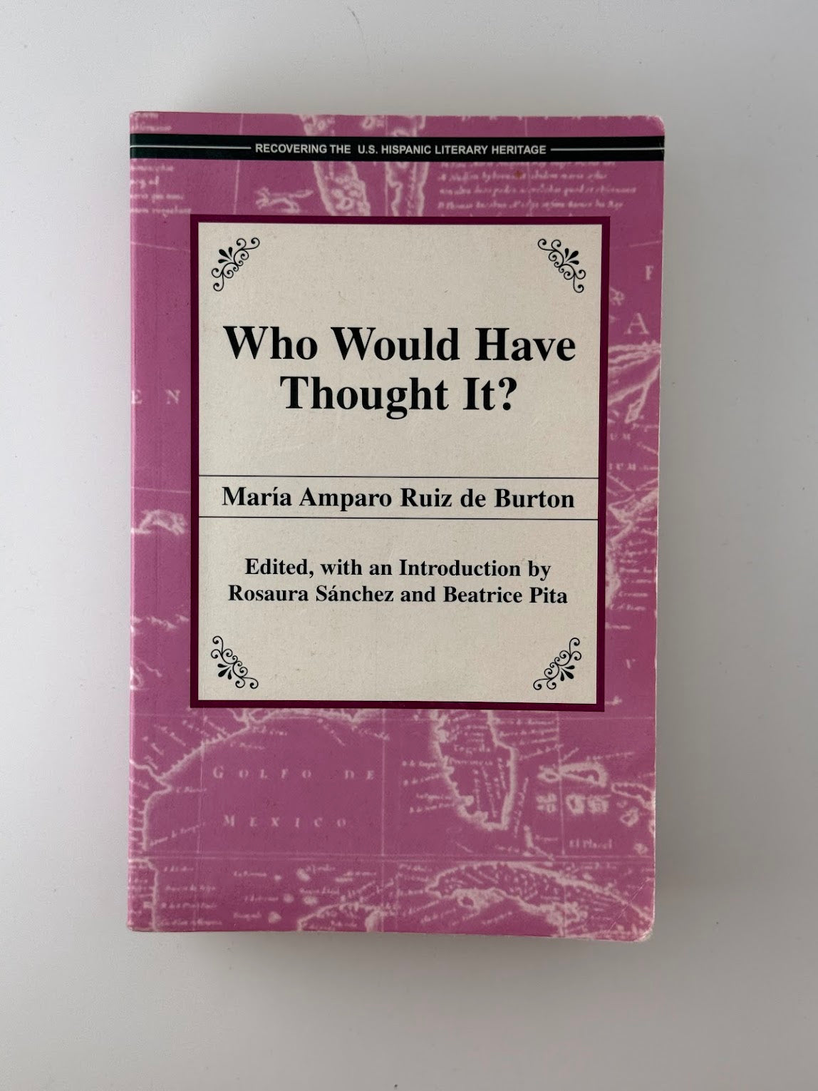 Who Would Have Thought It? by Maria Amparo Ruiz de Burton