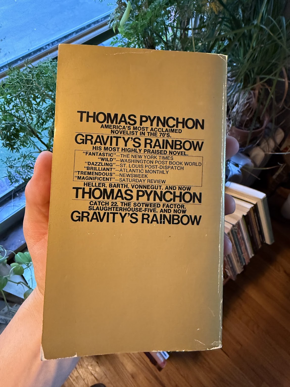 Gravity's Rainbow by Thomas Pynchon