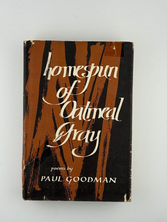Homespun of Oatmeal Gray by Paul Goodman
