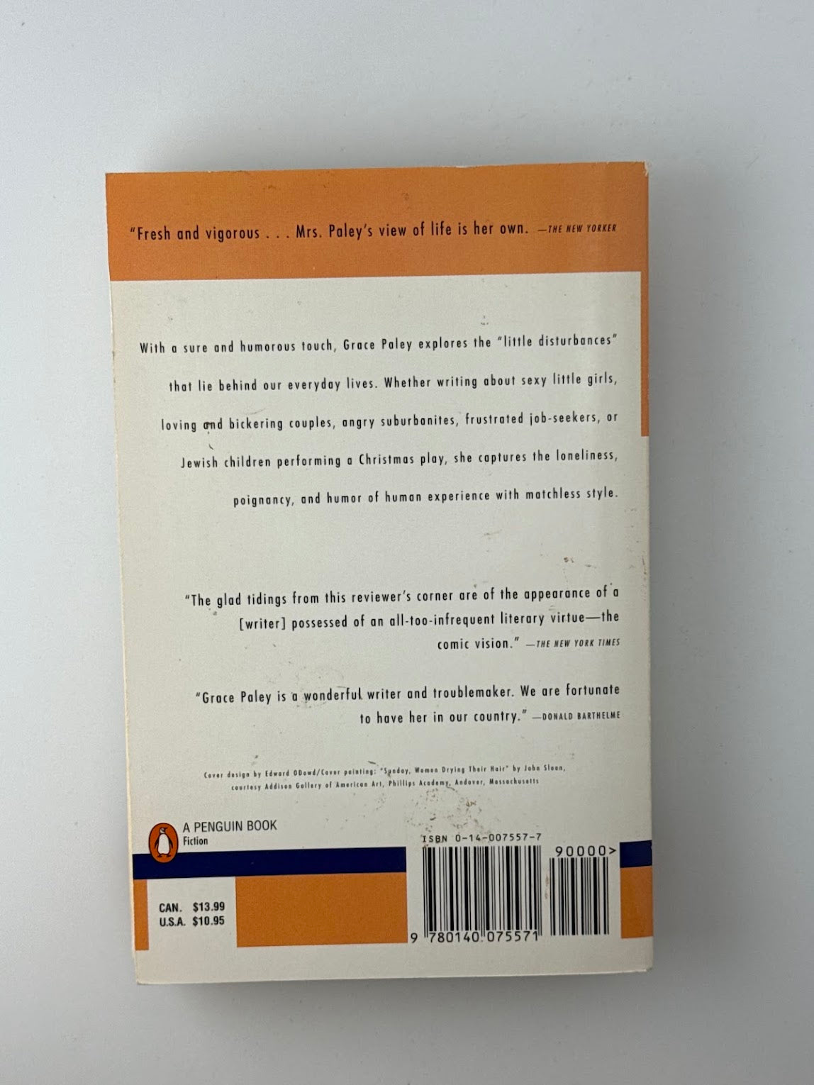 The Little Disturbances of Man by Grace Paley