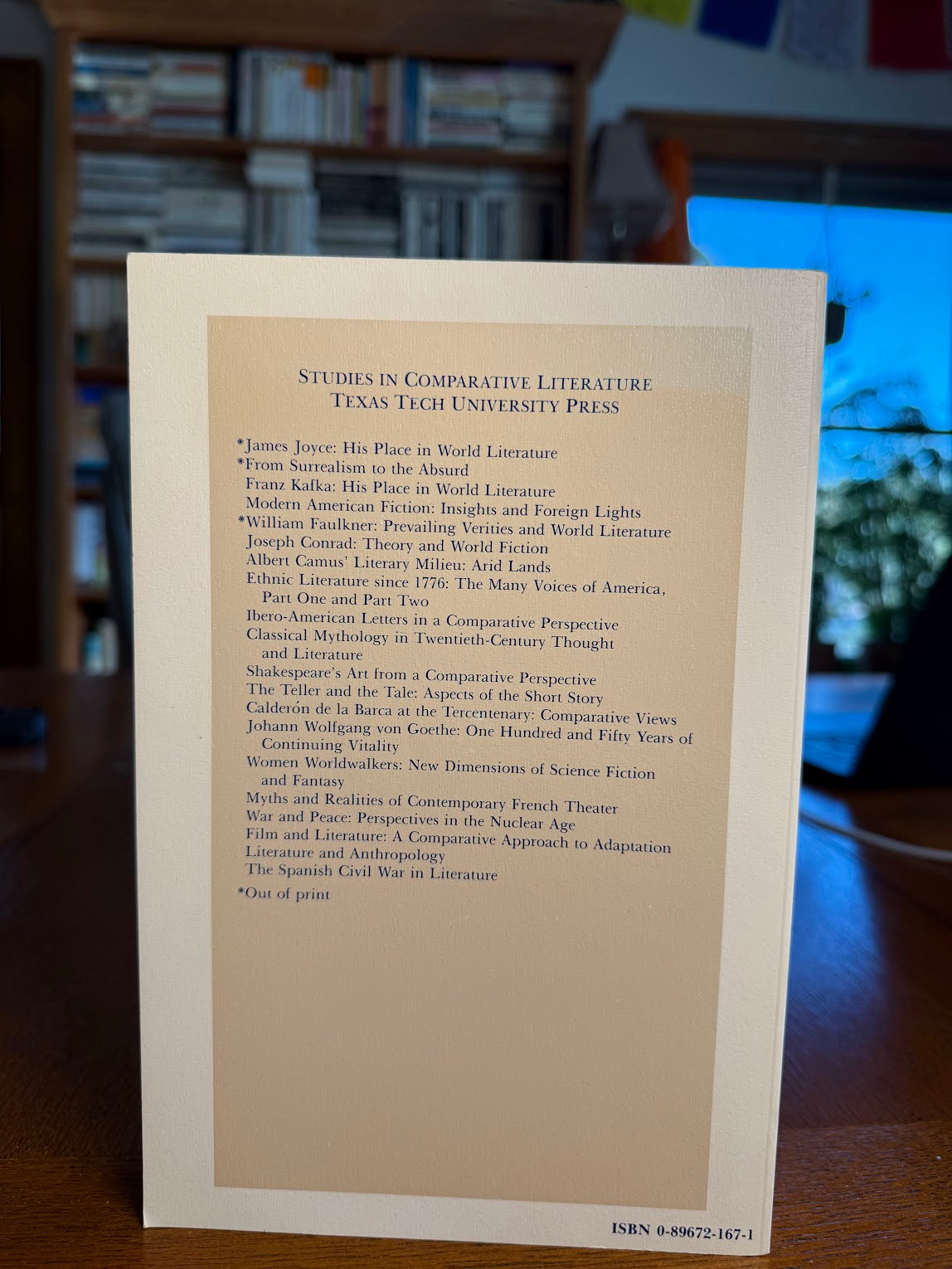 Literature and Anthropology edited by Philip A. Dennis and Wendell Aycock