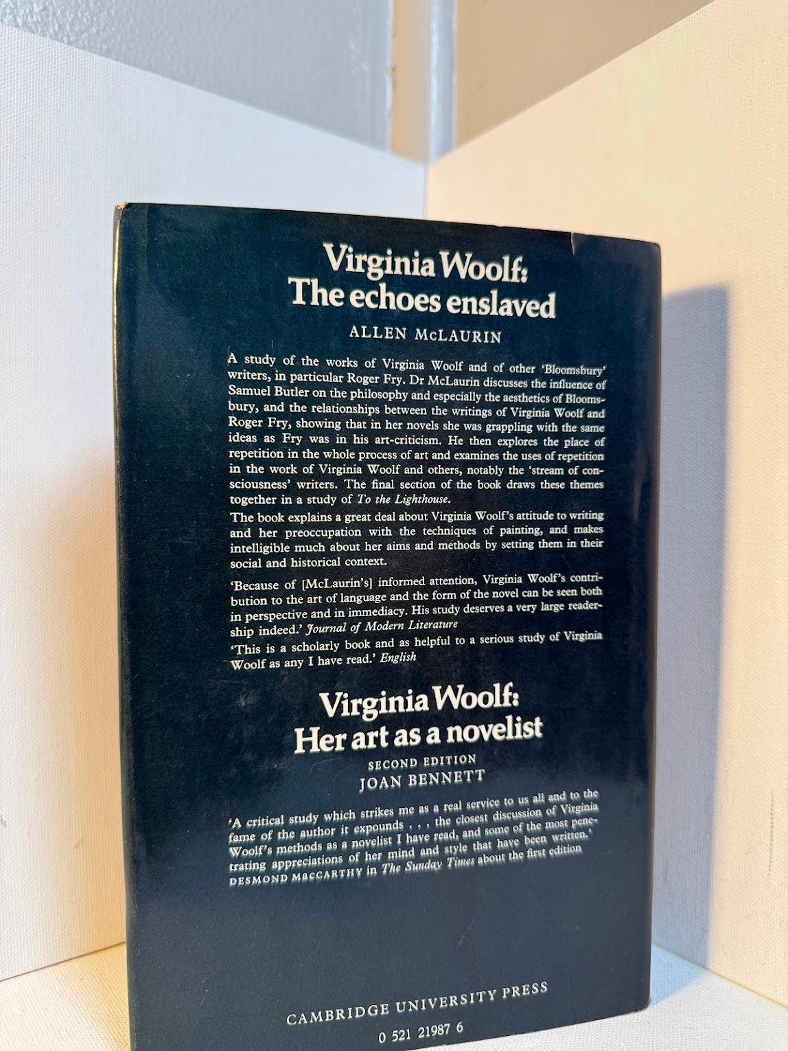 The Unknown Virginia Woolf by Roger Poole