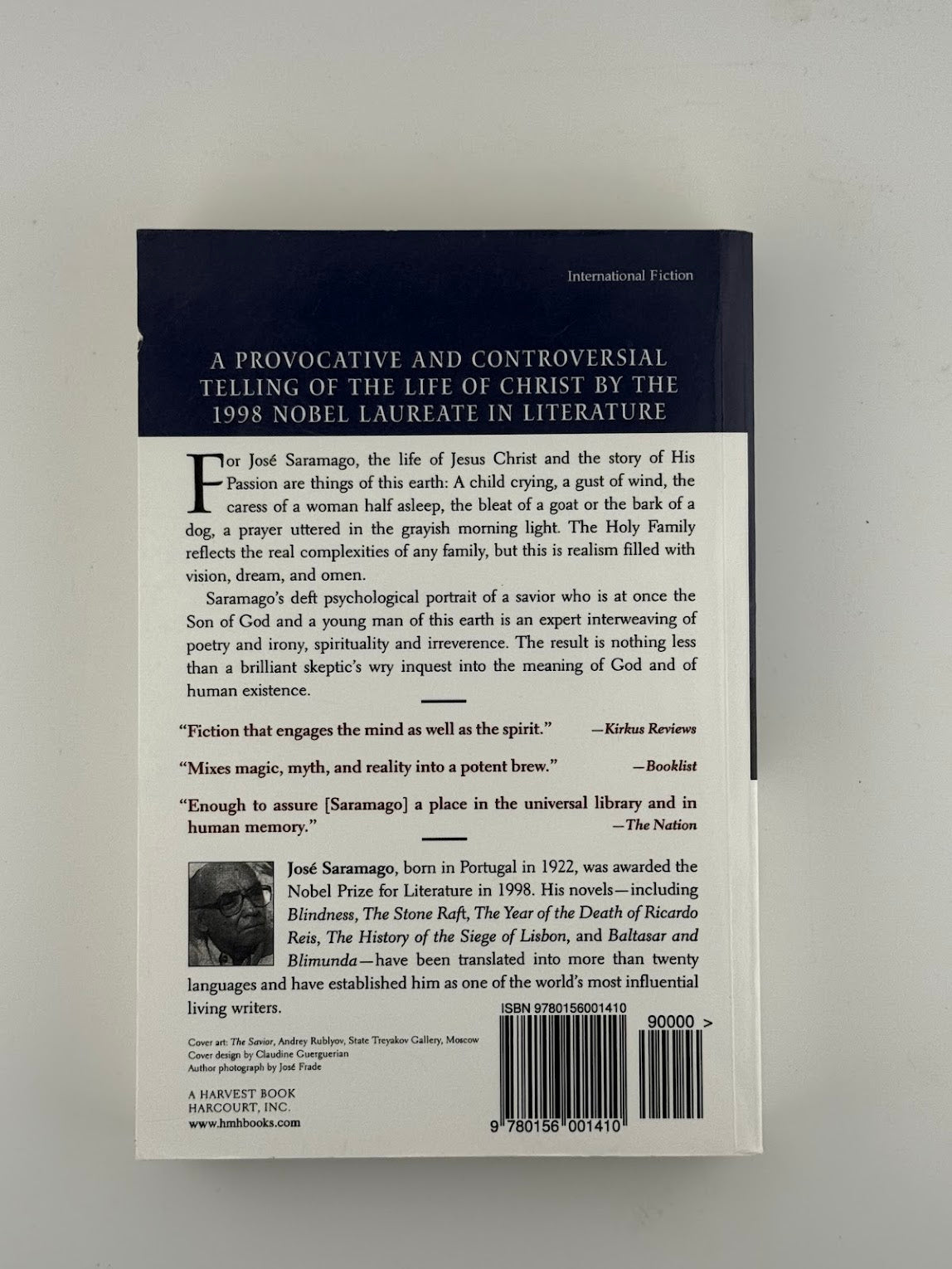 The Gospel According to Jesus Christ by Jose Saramago