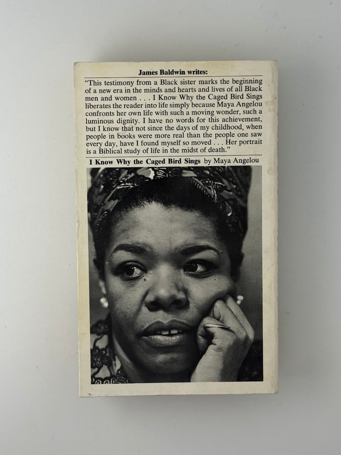 I Know Why The Caged Bird Sings by Maya Angelou