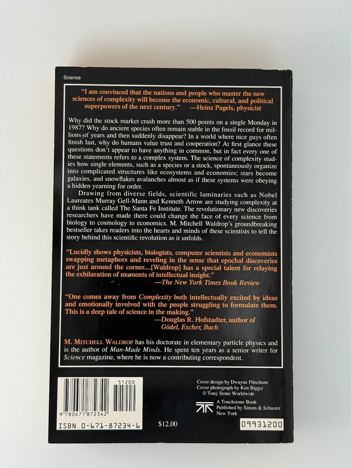 Complexity by M. Mitchell Waldrop