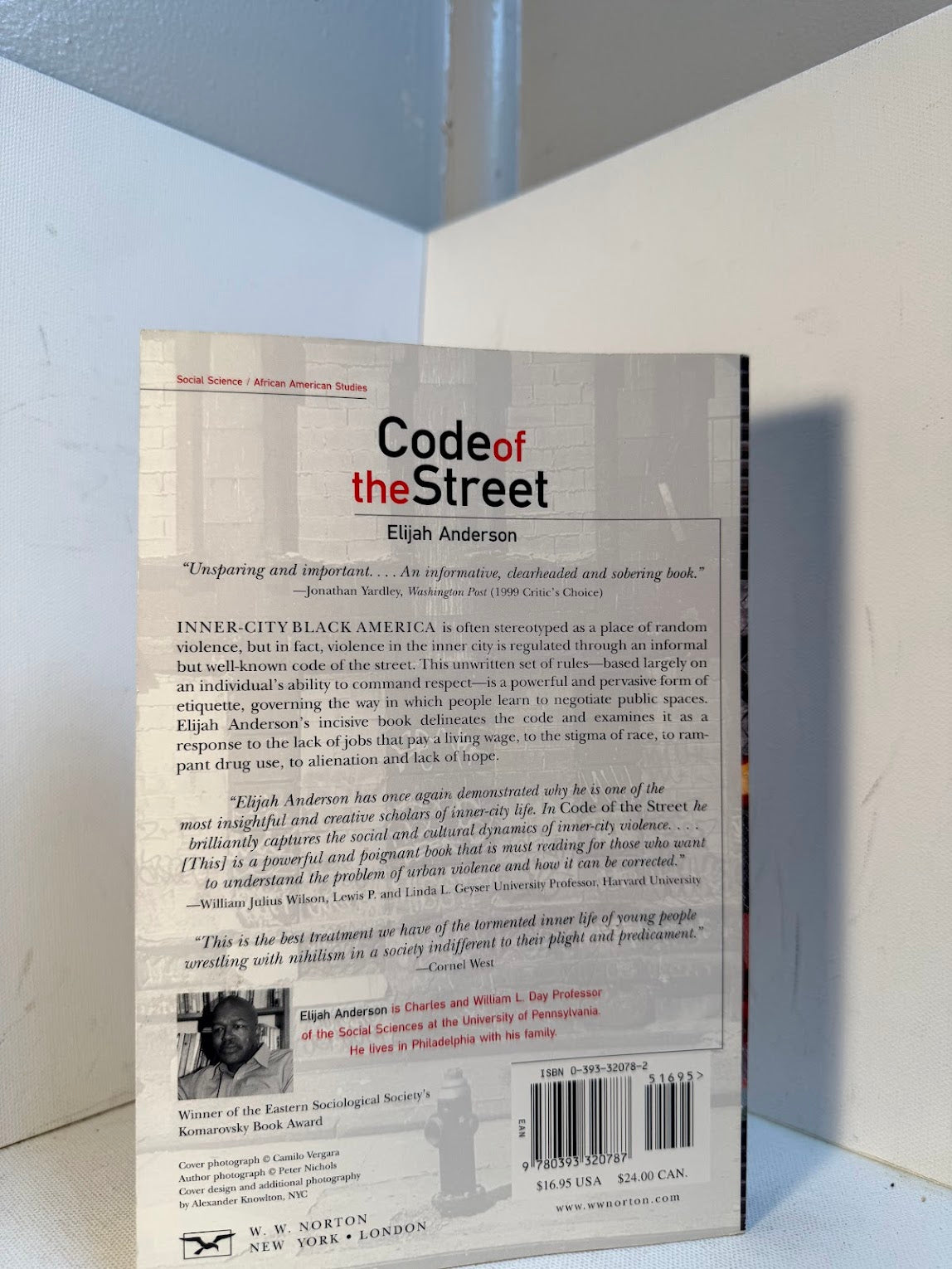 Code of the Street by Elijah Anderson